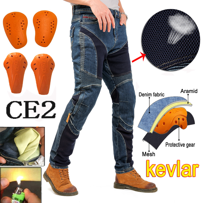 Motorcycle Gear Jeans - ヒットツイン アラミド バイク用ジーンズ モトパンツ ライディングパンツ モトクロス