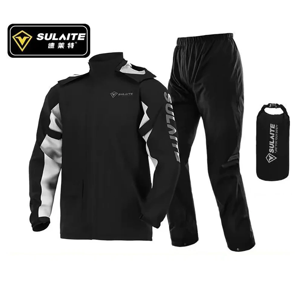 Motorcycle Wearing Gear - 男性と女性のためのオートバイのレインコート,ライダースーツ,屋外レインコート,ジャケット,パンツ,バイカー,サイクリング,釣り,登山セット