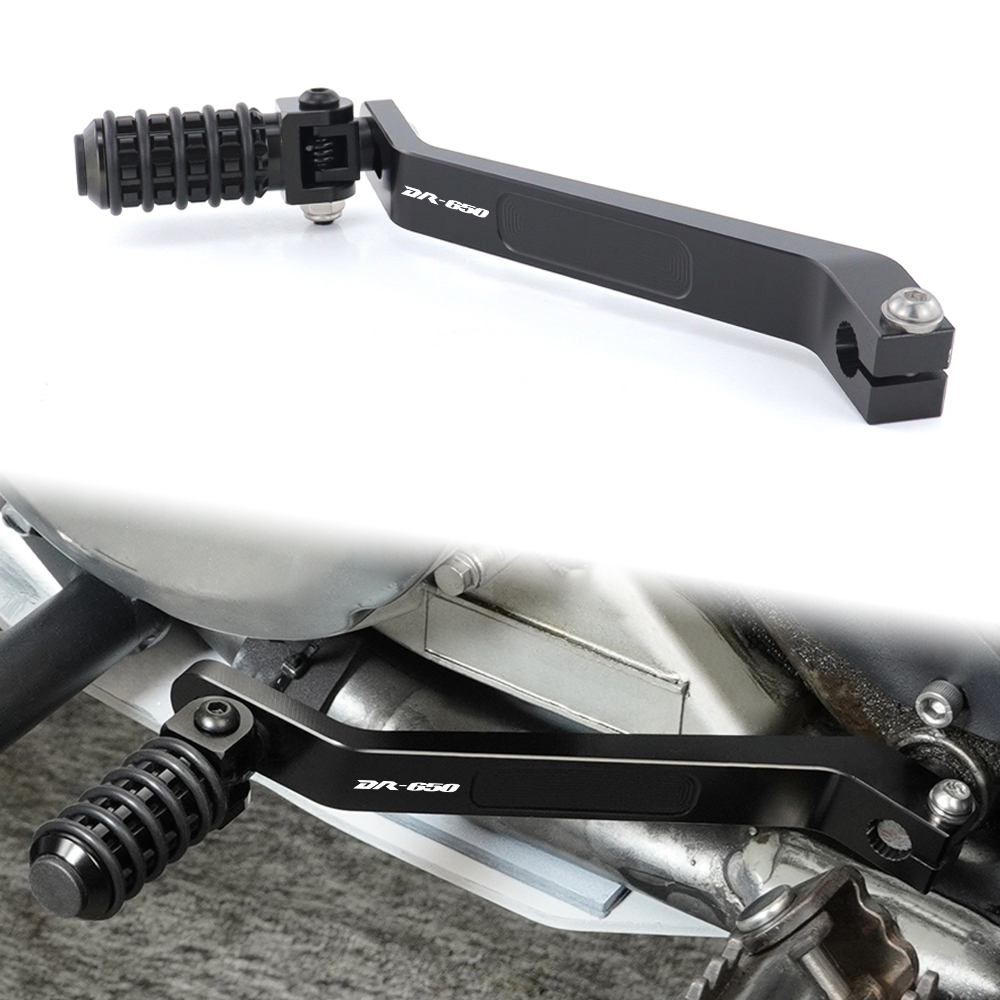 Motorcycle Gear Lever Extender - CNCアルミ製シフトレバー オートバイギアレバー 調整可能 DR650 1996-2017 2018