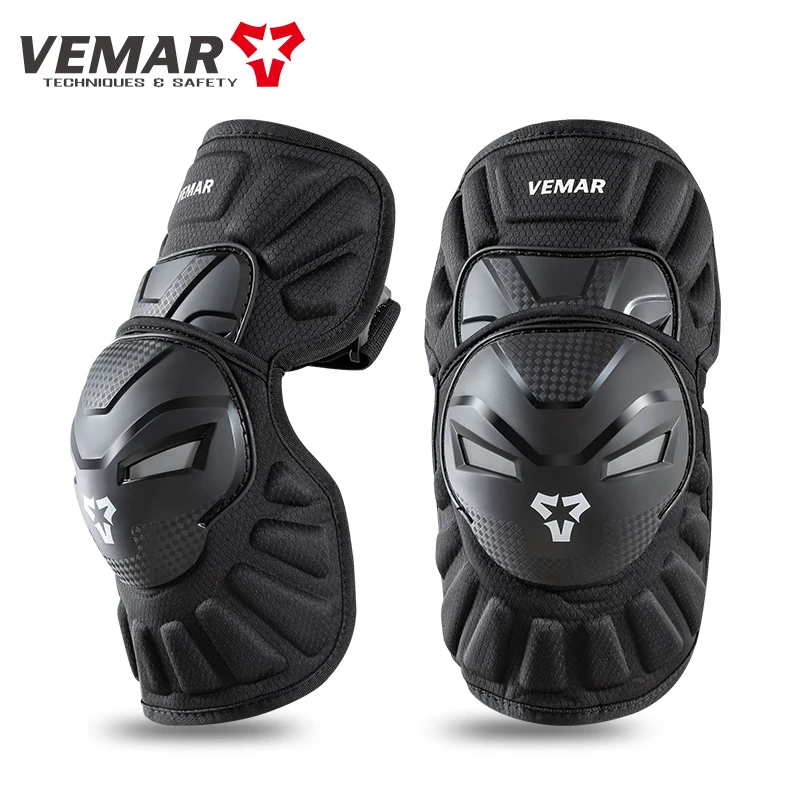 Quality Motorcycle Gear - VEMAR 格安高品質バイク用膝ガード、耐久性のある保護ギア、都市型モトライディング用膝パッド（男女兼用）