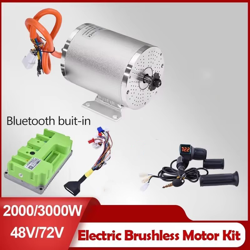 Motorcycle Gear Hub - 統合ブラシレスモーター,電動自転車,オートバイ,atv,48v,72v,3000w,2000w
