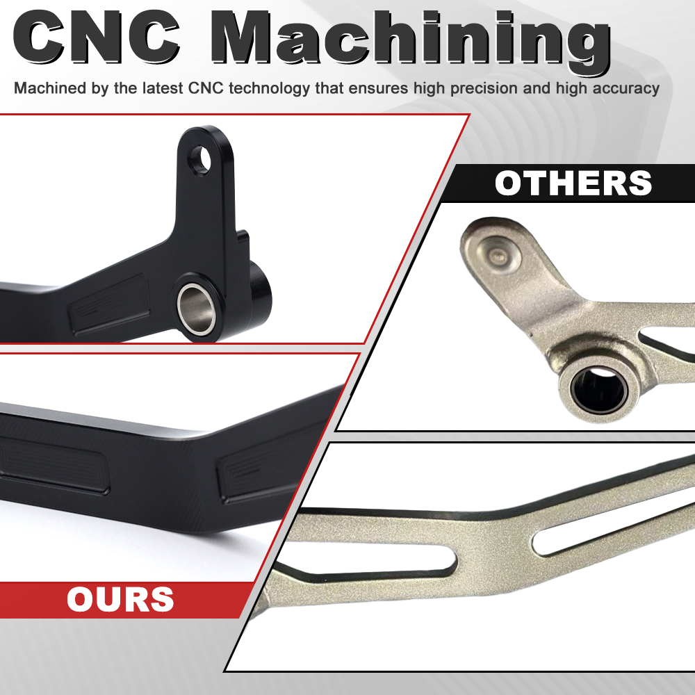 オートバイギアレバー調整可能ブレーキペダルシフトレバー Ni - Motorcycle Gear Lever Extender のレビューと価格