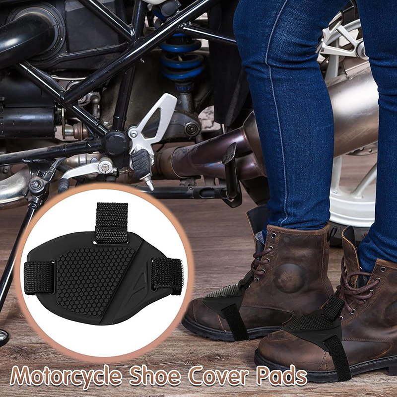 1/2 個オートバイシフトパッドギアシューカバー耐久性のある - Motorcycle Gear Lever Extender のレビューと価格