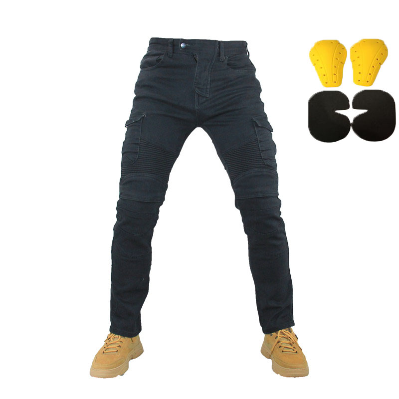 オートバイのジーンズ Pantalones Motocicl - Motorcycle Gear Jeans のレビューと価格