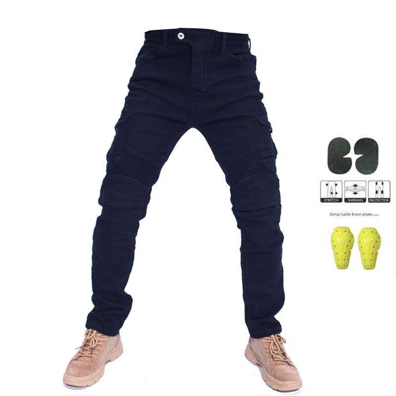 オートバイのジーンズ Pantalones Motocicl - Motorcycle Gear Jeans のレビューと価格