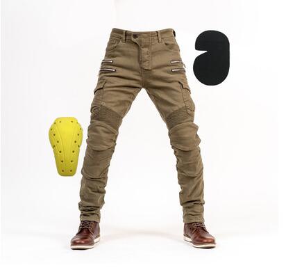 メンズバイクパンツ,メンズジーンズ,落下防止,レジャー,オフ - Motorcycle Gear Jeans のレビューと価格