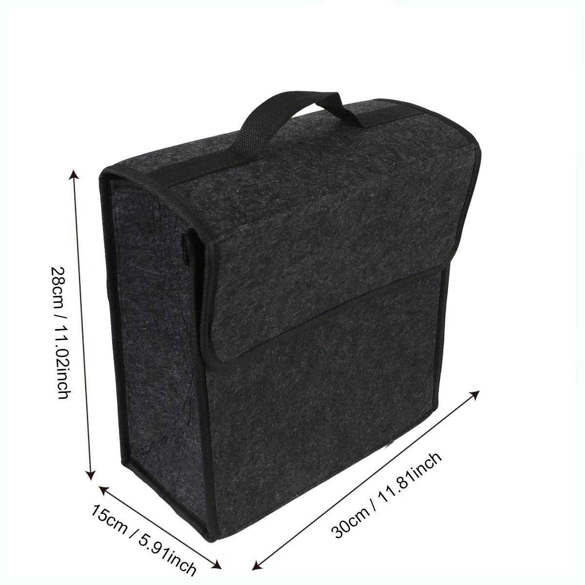 KKJOY フェルト車のトランクオーガナイザー折りたたみ収納 - Tail Bag Rack のレビューと価格