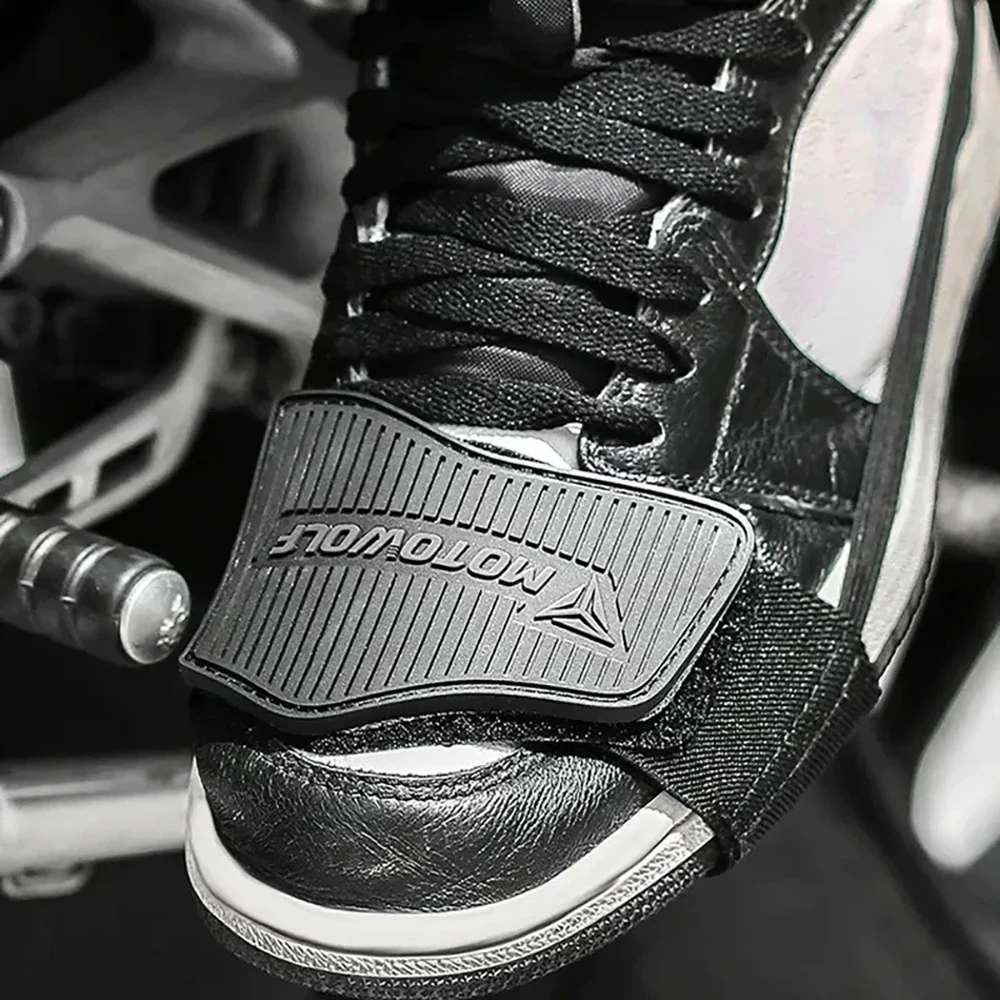 調節可能なオートバイシフトパッドバイク滑り止めギアシューズ保 - Motorcycle Gear Slipping のレビューと価格