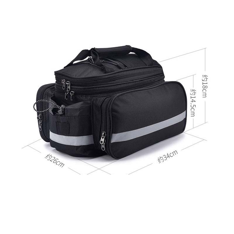 自転車キャリアバッグ大容量マウンテンバイクリアラックバッグポ - Tail Bag Rack のレビューと価格