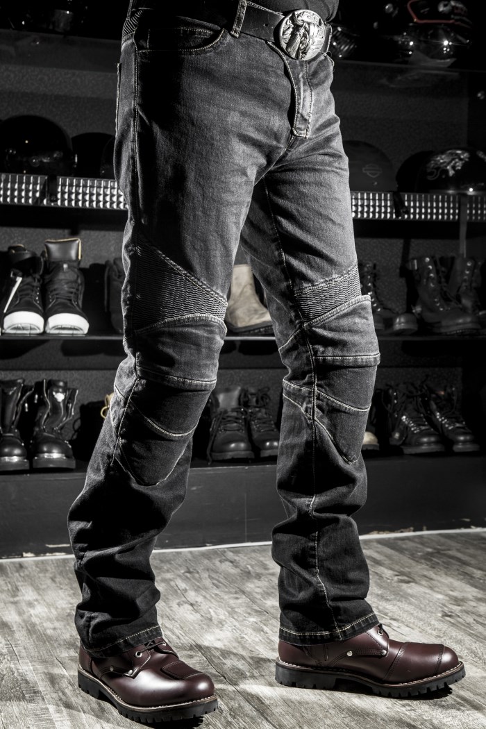 男性用の落下防止保護付きモーターサイクリスト,屋外保護具,4 - Motorcycle Gear Jeans のレビューと価格