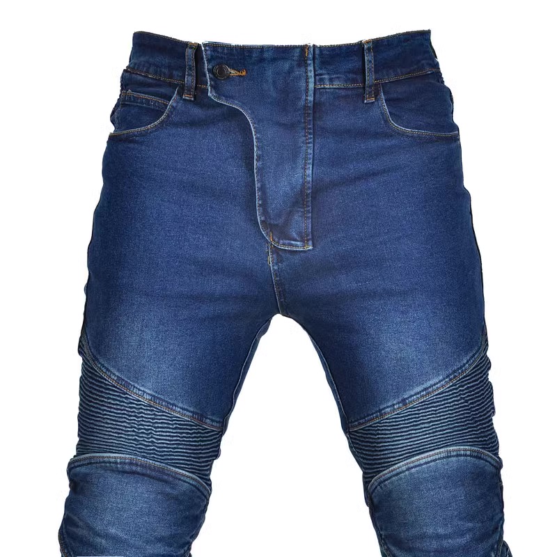 男性用の黒とグレーのモトクロスパンツ,取り外し可能な鎧,保護 - Motorcycle Gear Jeans のレビューと価格
