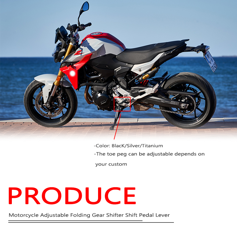 BMW F900R F900XR バイク用 アルミ製 調整可 - Motorcycle Gear Lever Extender のレビューと価格