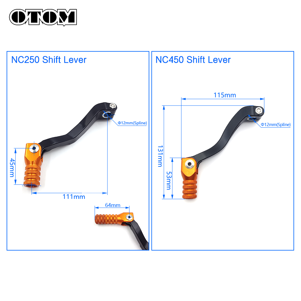 アトム折りたたみ式アルミギアシフトレバーは、zongshen - Motorcycle Gear Lever Extender のレビューと価格