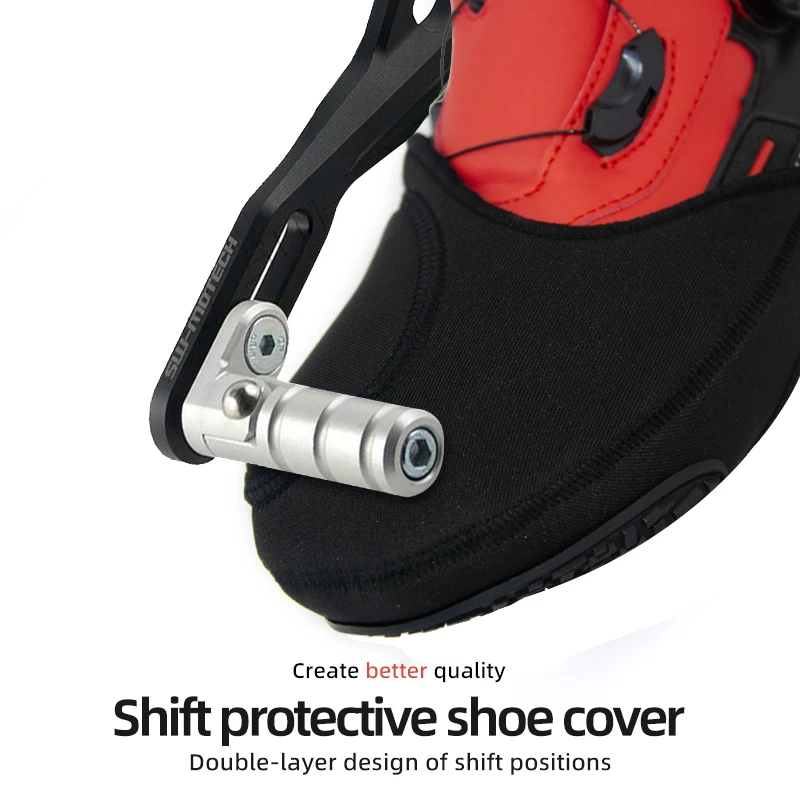 オートバイのギアシフトシューズカバーオートバイのギアシフトパ - Motorcycle Gear Protection のレビューと価格