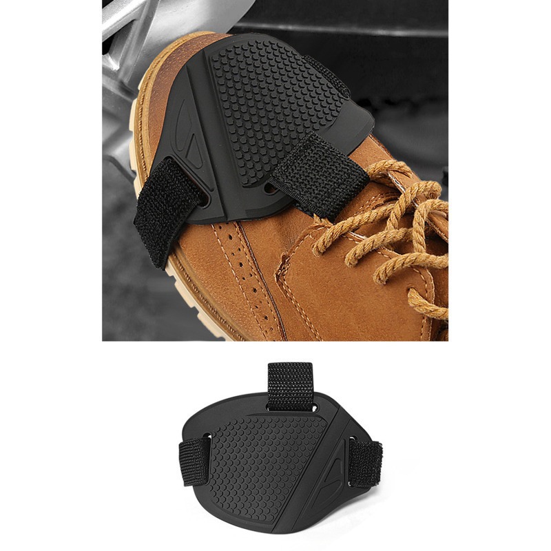 オートバイギアシフトパッドユニバーサル滑り止め耐摩耗性ゴム製 - Motorcycle Gear Slipping のレビューと価格