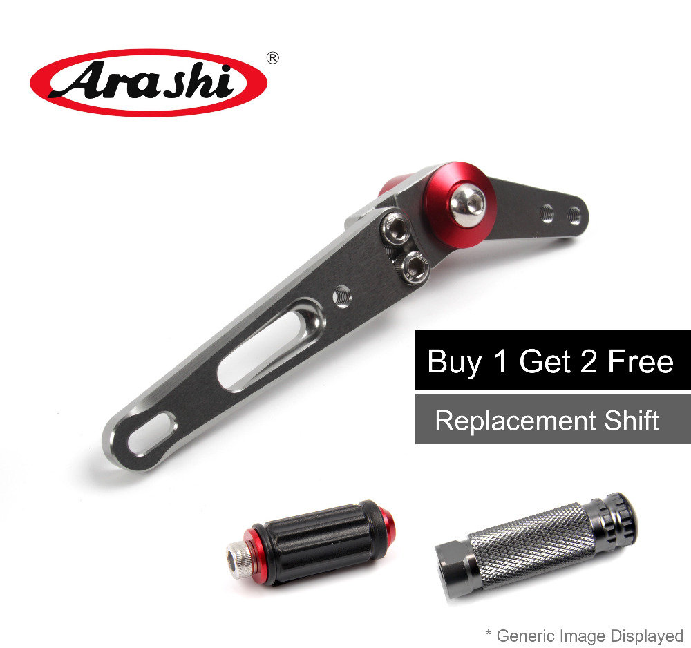 Arashi調整可能な保護ケース交換用シフトリンクレバーギア - Motorcycle Gear Lever Extender のレビューと価格