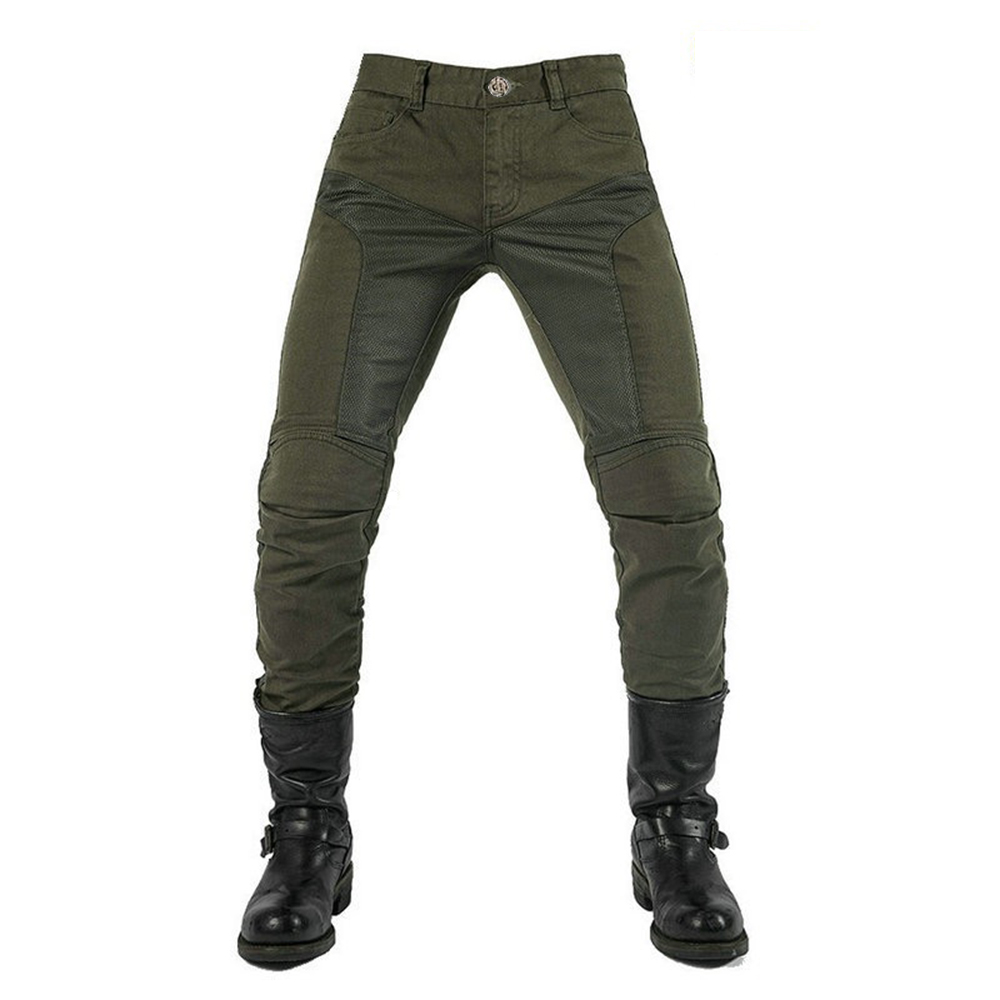 オートバイ用サマーライディングジーンズ,通気性,伸縮性,モト - Motorcycle Gear Jeans のレビューと価格