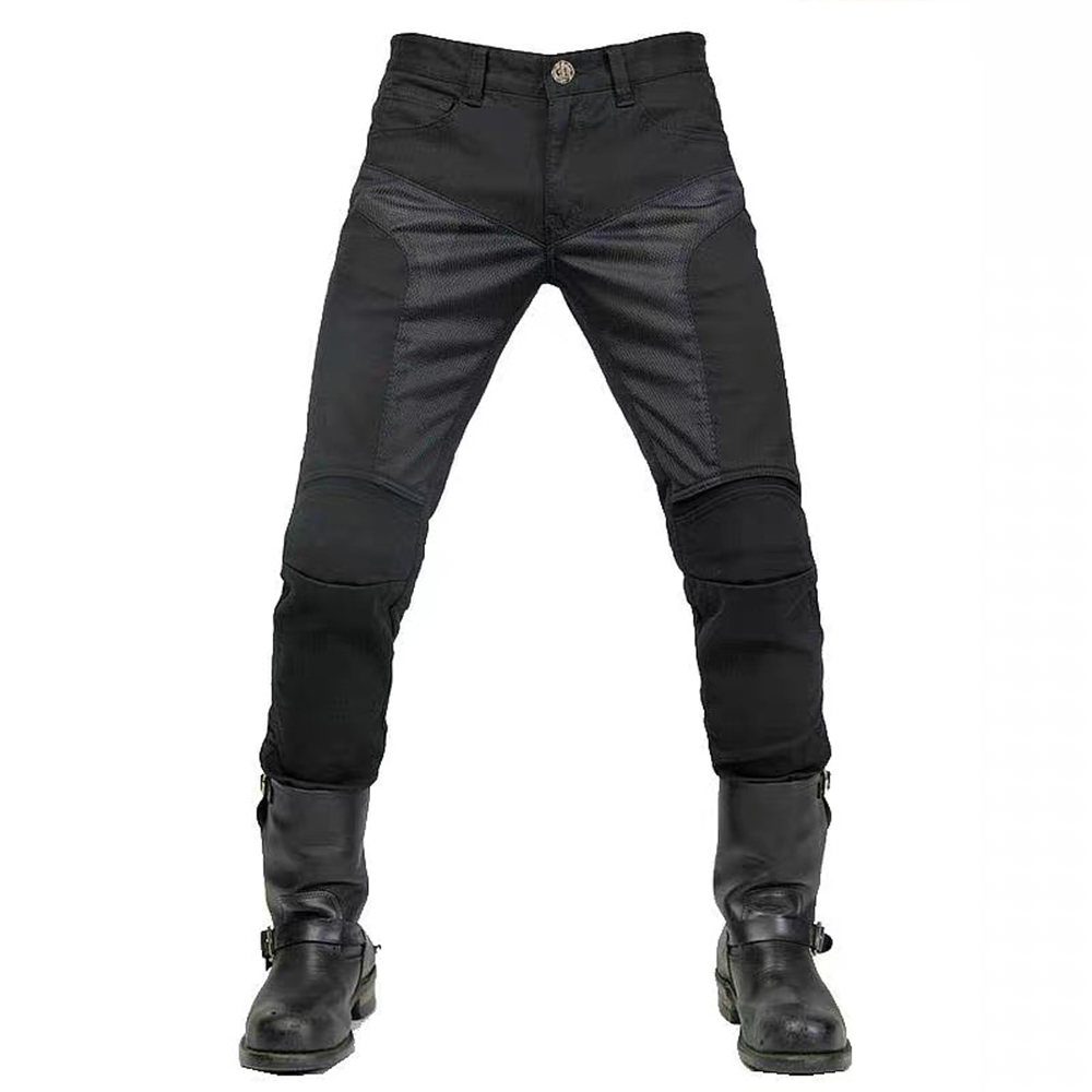 オートバイ用サマーライディングジーンズ,通気性,伸縮性,モト - Motorcycle Gear Jeans のレビューと価格