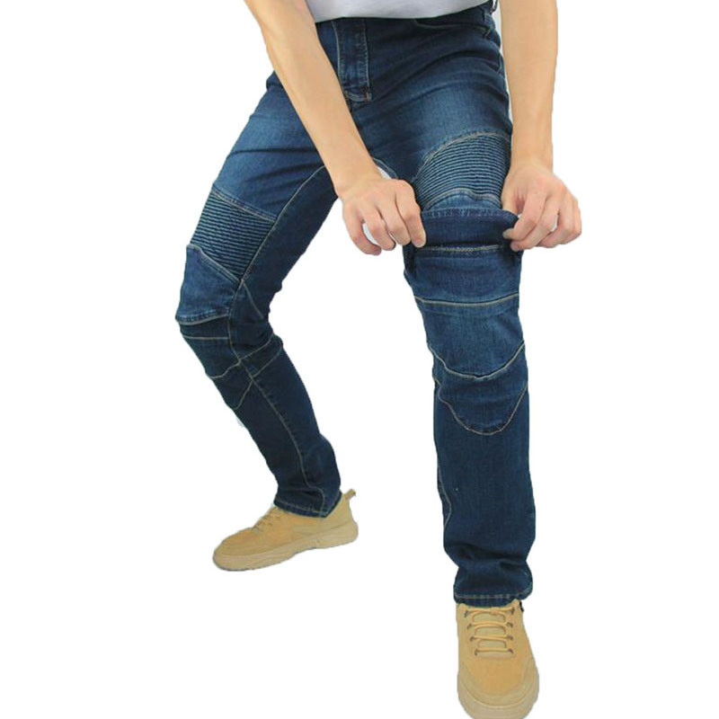 真新しい4シーズンオートバイレジャーモトクロスパンツ屋外乗馬 - Motorcycle Gear Jeans のレビューと価格