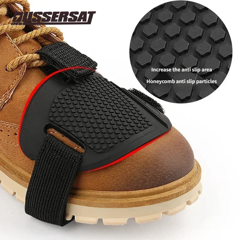 DUSSERSAT オートバイギアシフトパッドカバー保護カバ - Motorcycle Wearing Gear のレビューと価格