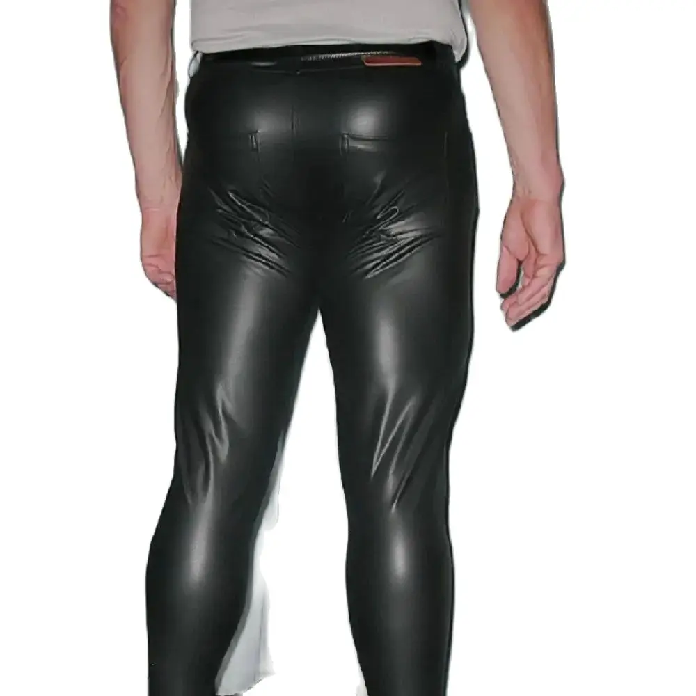 ファッションスキニージーンズセクシーなカジュアルズボン男性ス - Motorcycle Gear Jeans のレビューと価格