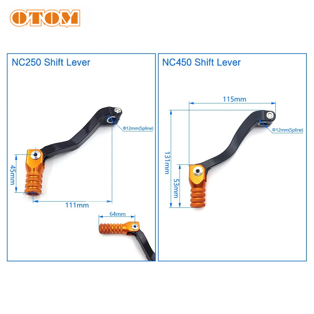 オートバイ CNC 折りたたみギアシフトレバー構成拡張ペダル - Motorcycle Gear Lever Extender のレビューと価格