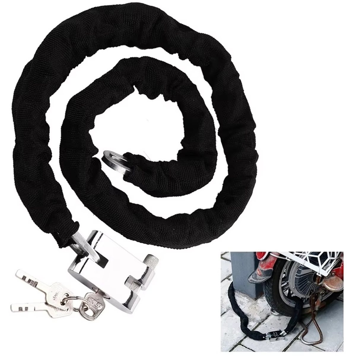 PHONE&GEAR オートバイバイクロック ヘビーデューテ - Motorcycle Gear Manufacturers のレビューと価格