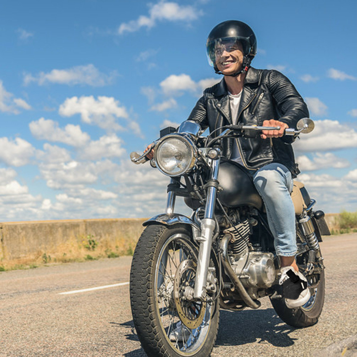 バイク用ブーツカバー シフトレバー用シュープロテクター TP - Motorcycle Gear Protection のレビューと価格