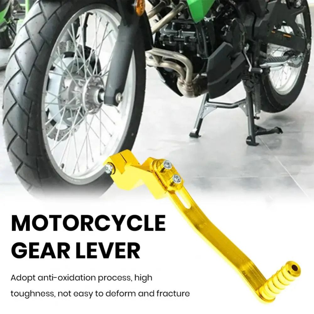 ユニバーサル CNC アルミ製オートバイギアシフトレバー調整 - Motorcycle Gear Lever Extender のレビューと価格
