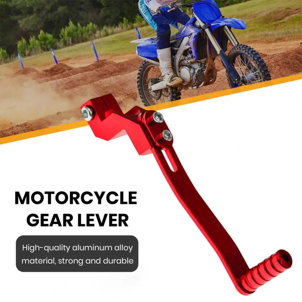 ユニバーサル CNC アルミ製オートバイギアシフトレバー調整 - Motorcycle Gear Lever Extender のレビューと価格