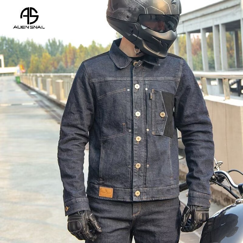 レトロバイクジーンズブルーライディングジーンズ4CEプロテク - Motorcycle Gear Blue のレビューと価格