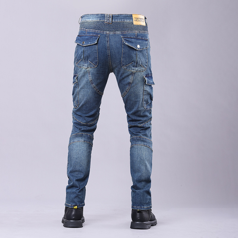 オートバイ用ジーンズ 四季対応 転倒防止 ナイト ロコモティ - Motorcycle Gear Jeans のレビューと価格