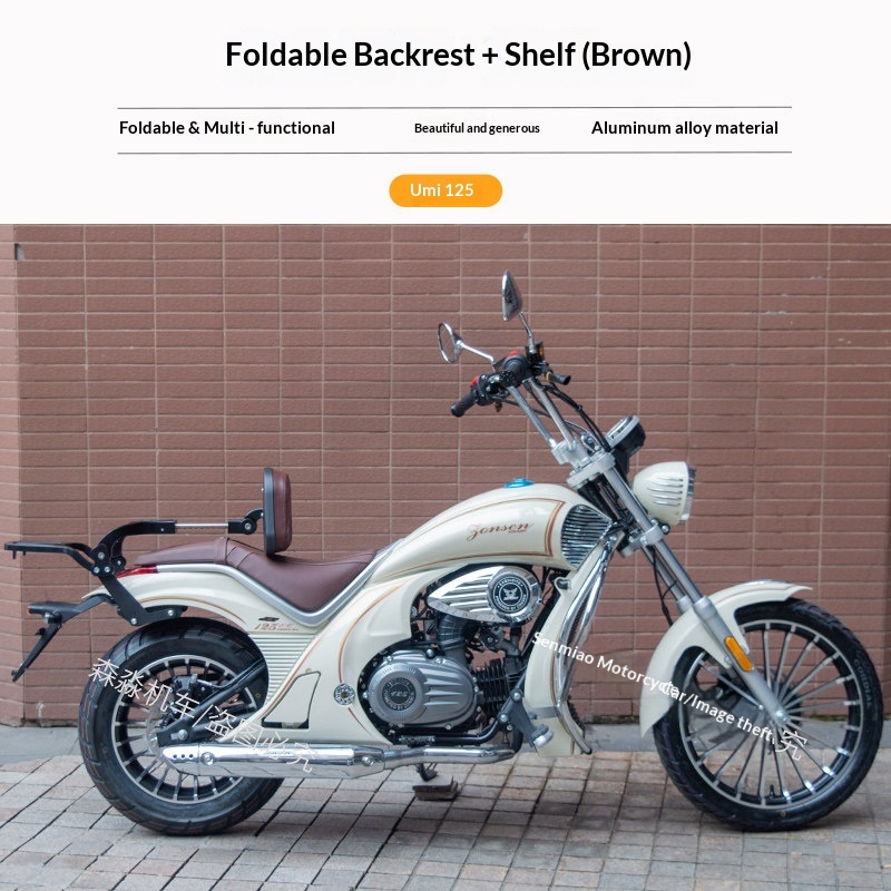 【プレミアム】Zongshen Lemi/Youmi 125 - Tail Bag Rack のレビューと価格